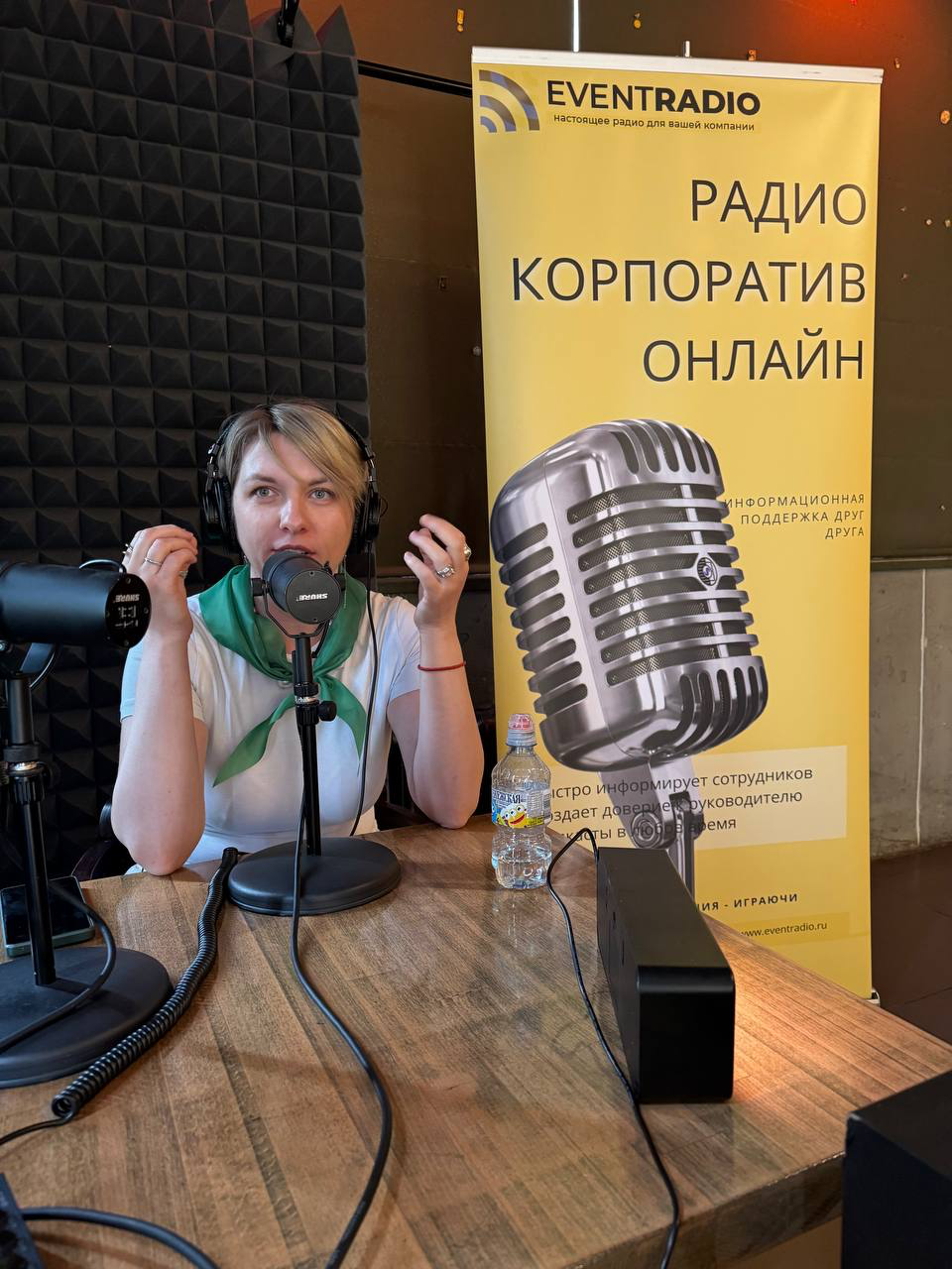Мария Кучина в студии Внутриком FM